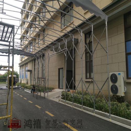 金東移動(dòng)蓬房 伸縮式臨時(shí)堆貨防雨推拉帳篷的實(shí)用優(yōu)勢(shì)