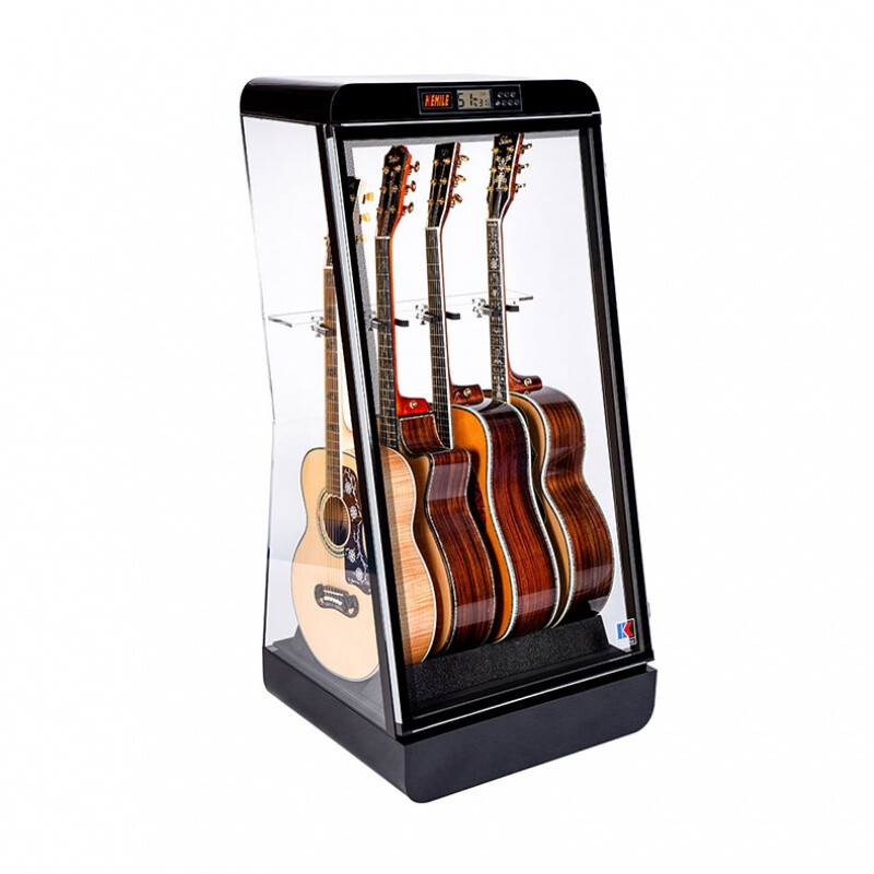 2022新款吉他恒濕除濕柜 科美樂吉他除濕柜保養(yǎng)防潮柜智能恒濕加濕除濕電木吉他樂器防潮柜 A01 豪華單支裝(圓角) 130L